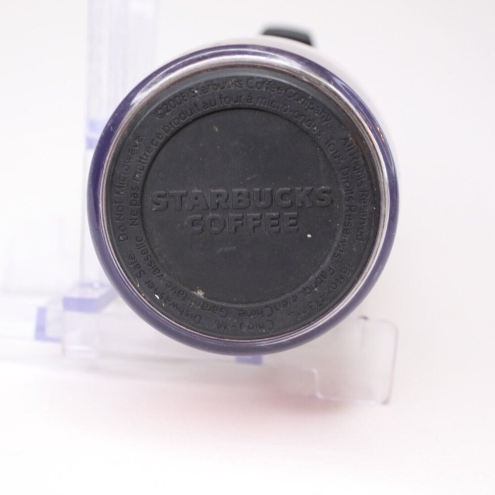 VTG Starbucks The Art of Hula 2004 Travel Mug Tumbler 16 oz Hawaii Flip Lid Tiki - Picture 6 of 7